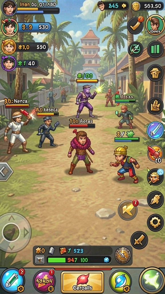 62hot - Mode multiplayer untuk bersaing dengan teman-teman.