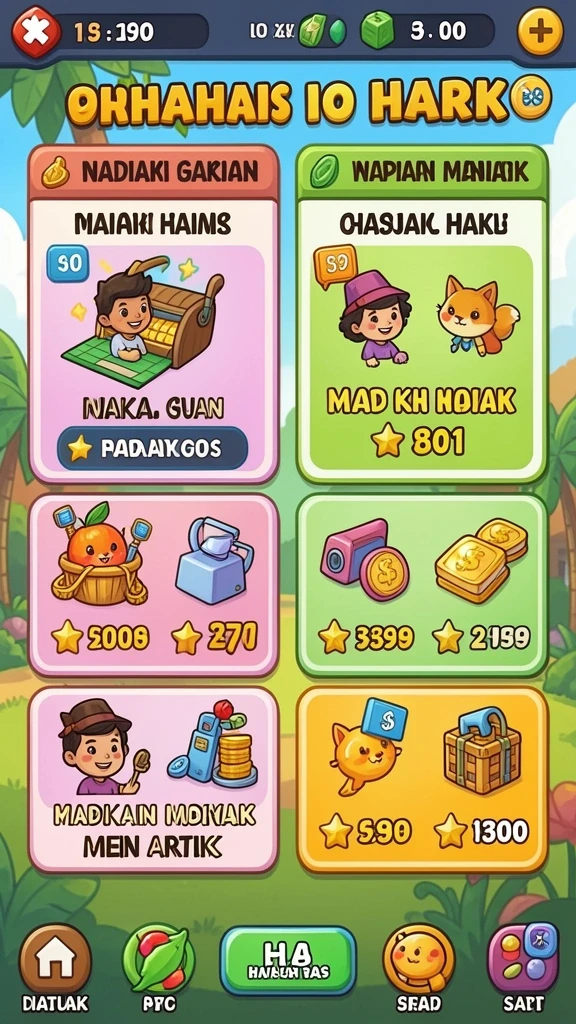 okgames - Fitur multiplayer untuk bermain bersama teman.