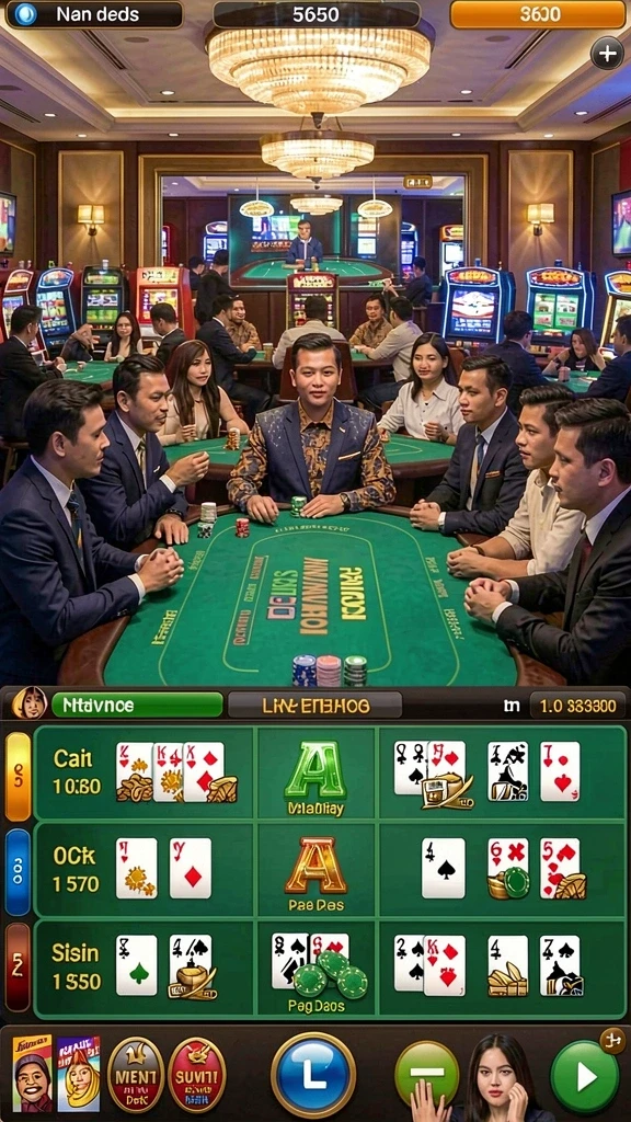 x78 - Menu permainan yang mudah dinavigasi.
