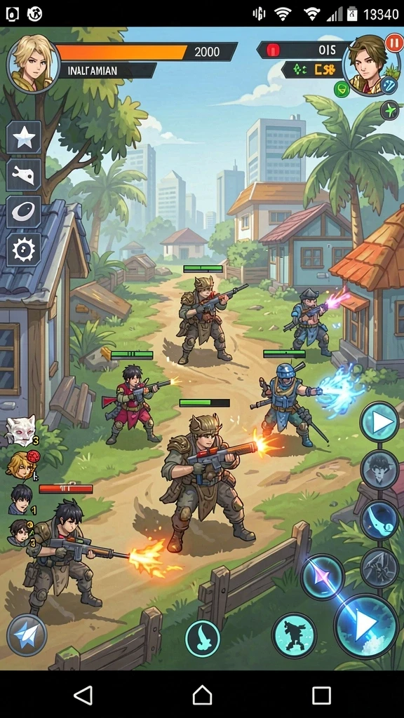 x88 - Menu karakter dengan pilihan yang beragam.